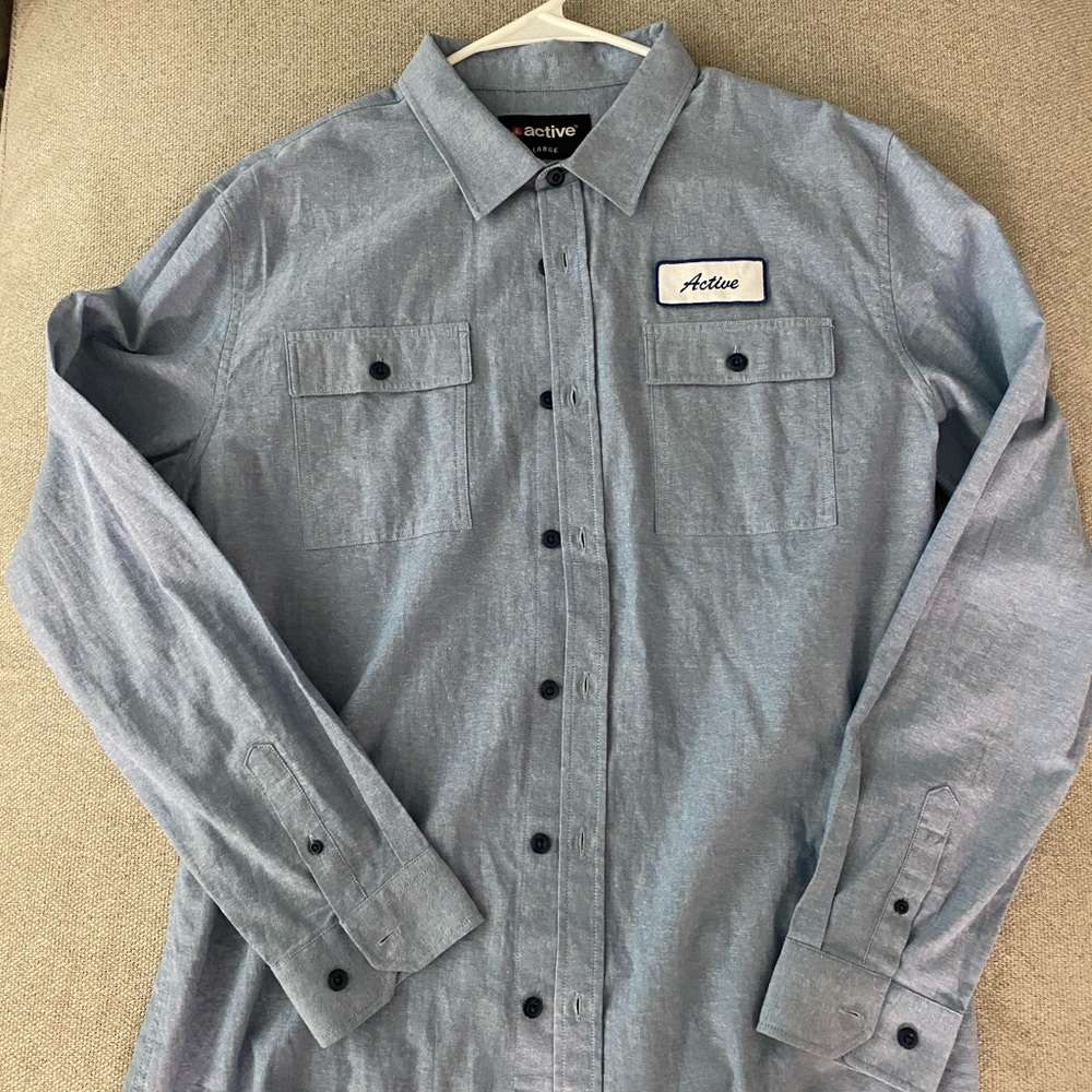 Active ride shop button up